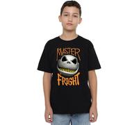 The Nightmare Before Christmas Boys Jack Master of Fright Unisex Kids T-Shirt, Black, 3-4 Years UK