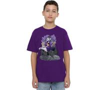 The Nightmare Before Christmas Boys Jack Skellington Graves Unisex Kids T-Shirt, Purple, 5-6 Years UK