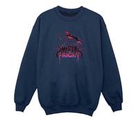 The Nightmare Before Christmas Boy's Master Fright Sweatshirt in Navy | Size: 5-6 Years The Nightmare Before Christmas Navy 5-6 Years