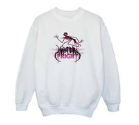 The Nightmare Before Christmas Boy's Master Fright Sweatshirt in White | Size: 7-8 Years The Nightmare Before Christmas White 7-8 Years