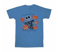 The Nightmare Before Christmas Boy's Only 365 Days Left Until Next Halloween Cotton T-Shirt in Baby Blue | Size: 5-6 Years The Nightmare Before Christmas Baby Blue 5-6 Years