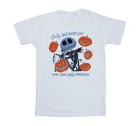 The Nightmare Before Christmas Boy's Only 365 Days Left Until Next Halloween Cotton T-Shirt in White | Size: 12-13 Years The Nightmare Before Christmas White 12-13 Years