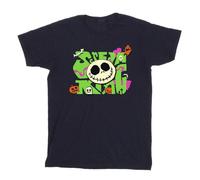 The Nightmare Before Christmas Boy's Scream Cotton T-Shirt in Navy | Size: 7-8 Years The Nightmare Before Christmas Navy 7-8 Years
