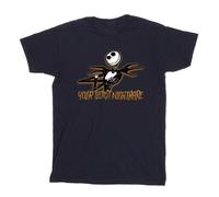 The Nightmare Before Christmas Boy's Your Worst Nightmare Cotton T-Shirt in Navy | Size: 12-13 Years The Nightmare Before Christmas Navy 12-13 Years