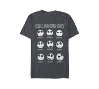 The Nightmare Before Christmas - Have A Good Night Fright Dark Heather - T-Shirt - grey - S - 100% Cotton S