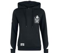 The Nightmare Before Christmas Here Comes Jack Hoodie black white L
