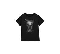 The Nightmare Before Christmas Jack Costume Kids T-Shirt Black | Size: 12-13 Years The Nightmare Before Christmas Black 12-13 Years