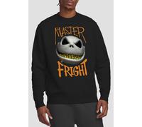 The Nightmare Before Christmas Men's Jack Master of Fright Sweatshirt Black | Size: Small The Nightmare Before Christmas Black S
