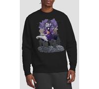 The Nightmare Before Christmas Men's Jack Skellington Graves Sweatshirt Black | Size: Small The Nightmare Before Christmas Black S