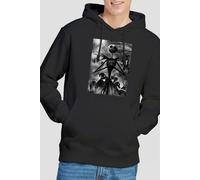 The Nightmare Before Christmas Men's Jack Skellington Rain Hoodie Black | Size: 2XL The Nightmare Before Christmas Black 2XL