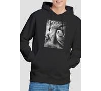 The Nightmare Before Christmas Men's Sally Close Up Hoodie Black | Size: XL The Nightmare Before Christmas Black XL