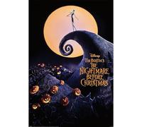 Grupo Erik Disney The Nightmare Before Christmas Poster - 36 x 24 inches / 91.5 x 61 cm - Shipped Rolled Up - Cool Posters - Art Poster - Posters & Prints - Wall Posters