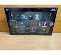 The Nightmare Before Christmas Pack Of 18 Diecast Halloween Metal Figures Jada