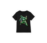 The Nightmare Before Christmas Painted Oogie Boogie Kids T-Shirt Black | Size: 12-13 Years The Nightmare Before Christmas Black 12-13 Years