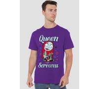 The Nightmare Before Christmas Queen Sally Mens T-Shirt Purple The Nightmare Before Christmas Purple L
