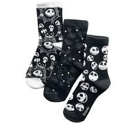 The Nightmare Before Christmas Skulls And Cobwebs Socks multicolour