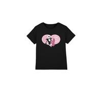 The Nightmare Before Christmas Valentine, Love You To Death Kids T-Shirt Black | Size: 5-6 Years The Nightmare Before Christmas Black 5-6 Years