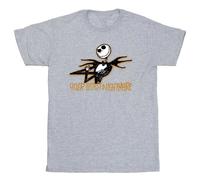 The Nightmare Before Christmas Your Worst Nightmare T-Shirt in Grey | Size: 9 Years The Nightmare Before Christmas Grey 9 Years
