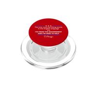The Nine Most Terrifying Words in the English Language PopSockets PopGrip for MagSafe