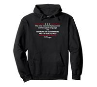The Nine Most Terrifying Words in the English Language Pullover Hoodie