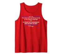 The Nine Most Terrifying Words in the English Language Tank Top