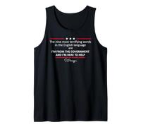 The Nine Most Terrifying Words in the English Language Tank Top