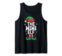 The Nini Elf Funny Christmas Matching Family Group Tank Top