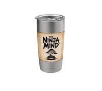 The Ninja Mind - Zen Bonsai Warrior Stainless Steel Insulated Tumbler