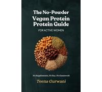 The No-Powder Vegan Protein Guide for Active Women: Your Complete Interactive Workbook to Build Strength on Plants - No Supplements, No Soy, No ... Meal Plans, Grocery Lists and 30-Day Tracker