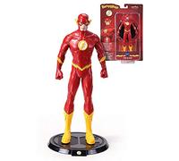 The Noble Collection BendyFigs DC The Flash - Officially Licensed 7.5in (19cm) DC Bendable Toy Collectable Figures With Stand - For Kids & Adults - Gifts For The Flash Fans