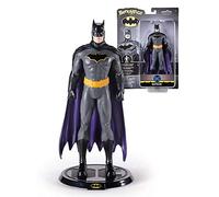 The Noble Collection DC Bendyfigs Batman - Officially Licensed 7.5in (19cm) DC Bendable Toy Posable Collectable Doll Figures With Stand - For Kids & Adults - Gifts For Batman Fans