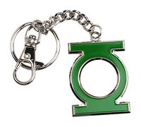 The Noble Collection DC Green Lantern Logo Keychain - 3in (8.5cm) Green Lantern Sigil - Green Lantern Film Set Movie Props - Gifts for Family, Friends & Green Lantern Fans