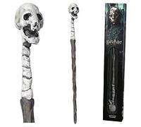 The Noble Collection - Death Eater Skull Wand In A Standard Windowed Box - 14in (35cm) Wizarding World Wand - Harry Potter Film Set Movie Props Wands