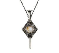 The Noble Collection Fantastic Beasts Gellert Grindelwald Pendant - 3in (8cm) Officially Licensed Fantastic Beasts Film Set Movie Prop Replica Pendant Necklace Jewellery Gifts