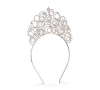 The Noble Collection Glinda's Bubble Tiara Roleplay Wicked Toy in Silver The Noble Collection Silver