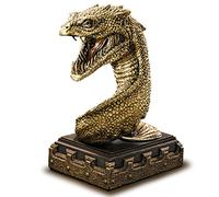 The Noble Collection Harry Potter Basilisk Bookend - 7in (18cm) Hand Painted Boo