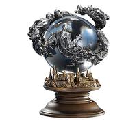 The Noble Collection Harry Potter Dementors Crystal Ball - 5in (12.5cm) Pewter Dementors around Hogwarts Castle - Officially Licensed Film Set Movie Props Gifts