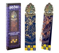 The Noble Collection Harry Potter Hogwarts Crest Bookmark - 6.7in (17cm) Die Cast Metal, PVC and Card Bookmark - Officially Licensed Film Set Movie Gifts Stationery