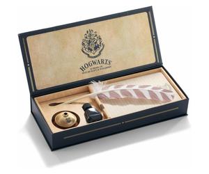 The Noble Collection : Harry Potter Hogwarts Writing Quill with Hogwarts Headed