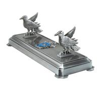 The Noble Collection Harry Potter Ravenclaw Wand Stand - 8in (20cm) Silver-Colou
