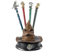 The Noble Collection Harry Potter Sorting Hat Pen Display - 7.5in (19cm) Cold Cast Porcelain Replica Pen Display - Officially Licensed Film Set Movie Props Gifts