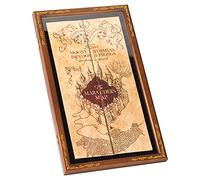 The Noble Collection Harry Potter The Marauder's Map Display Case - Elegant Wooden Case for Marauder's Map - Film Set Movie Props Gifts