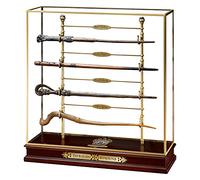 The Noble Collection Harry Potter Triwizard Champions Wand Set - 17in (44cm) With Display Case 4 Resin Collectible Wands - Officially Licensed Film Set Movie Props Gifts