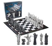 The Noble Collection Harry Potter Wizard Chess Set - 32 Detailed Playing Pieces - Officially Licensed Harry Potter Film Set Movie Props Toys Gifts