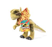 Noble Collection Jurassic Park Dilophosaurus Teddy Yellow Kids
