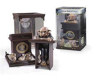 The Noble Collection - Magical Creatures Gringotts Goblin - Hand-Painted Magical Creature #10 - Officially Licensed Harry Potter Toys - Collectable Figures - For Kids & Adults