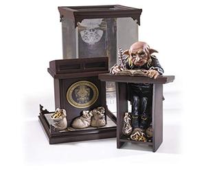 The Noble Collection - Magical Creatures Gringotts Goblin - Hand-Painted Magical Creature #10 - Officially Licensed Harry Potter Toys - Collectable Figures - For Kids & Adults