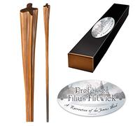 The Noble Collection - Professor Filius Flitwick Character Wand - 16in (40cm) Wizarding World Wand With Name Tag - Harry Potter Film Set Movie Props Wands