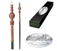 The Noble Collection - Professor Minerva McGonagall Character Wand - 16in (40cm) Wizarding World Wand With Name Tag - Harry Potter Film Set Movie Props Wands