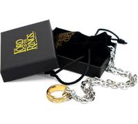 The Noble Collection Replica Unique Ring With Chain Lord Of The Rings